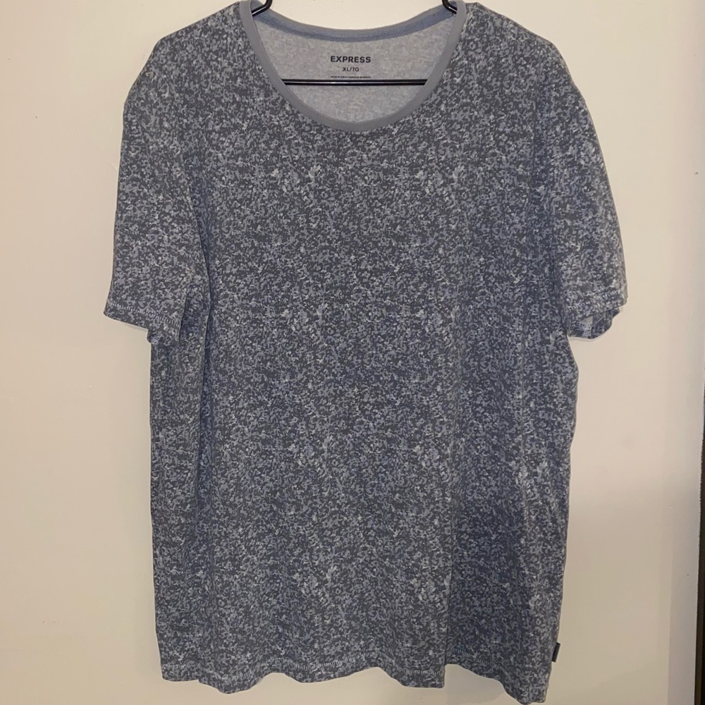 Grey mesh Express dress T-shirt